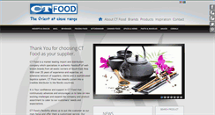 Desktop Screenshot of ctfood.se